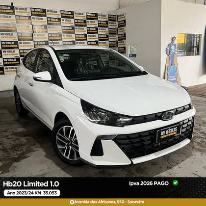 HYUNDAI HB20 1.0 12V FLEX LIMITED MANUAL HYUNDAI HB20 1.0 12V FLEX LIMITED MANUAL
